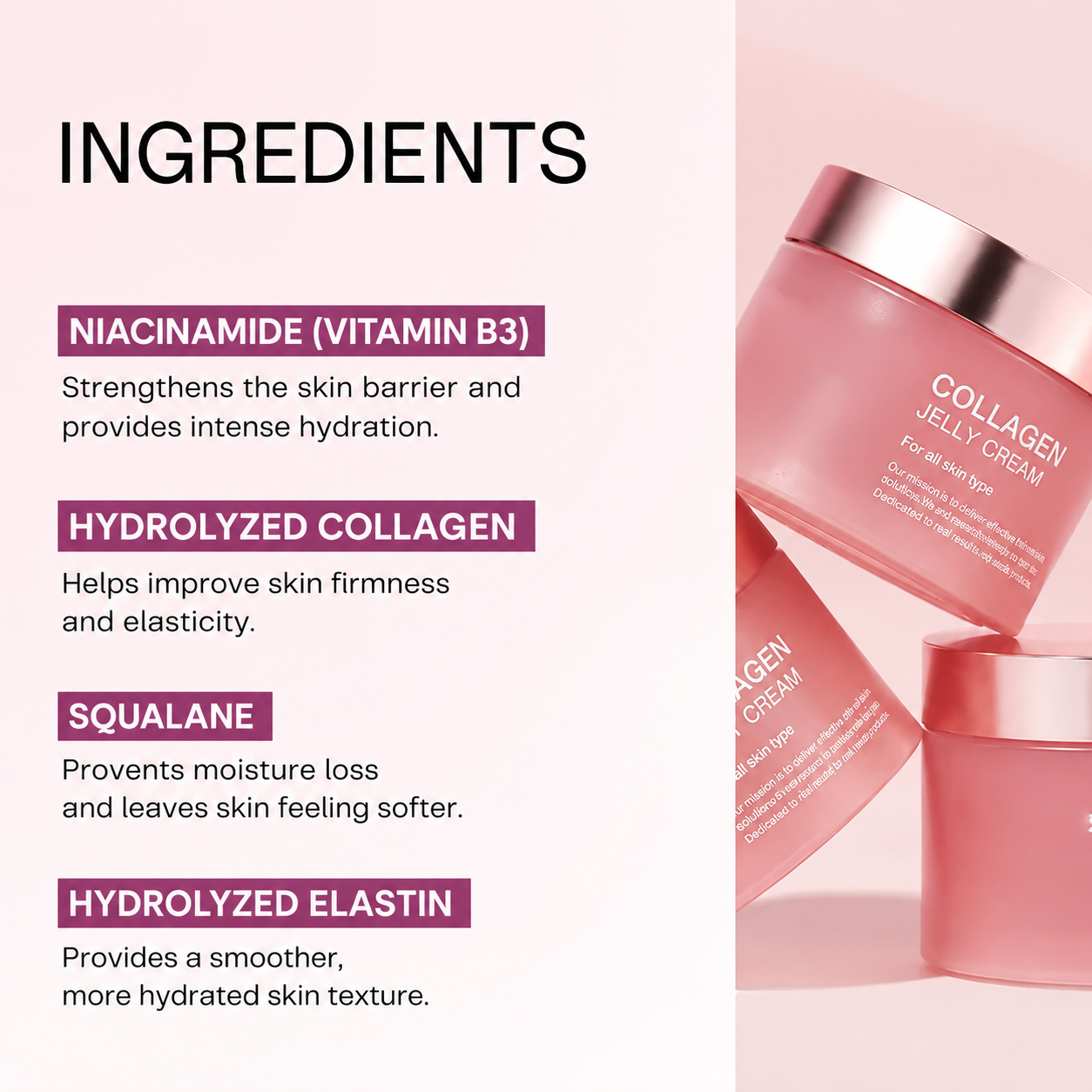 Collagen + Niacinamide Jelly Cream