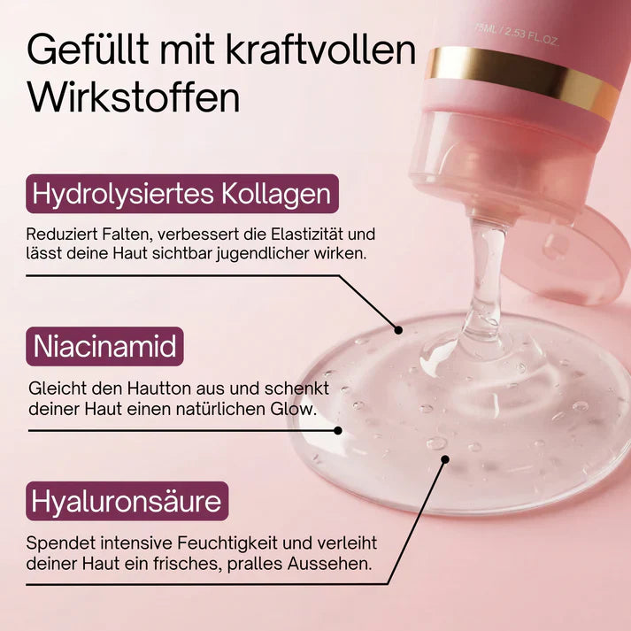 Kollagen-Maske für erschlaffte Halshaut