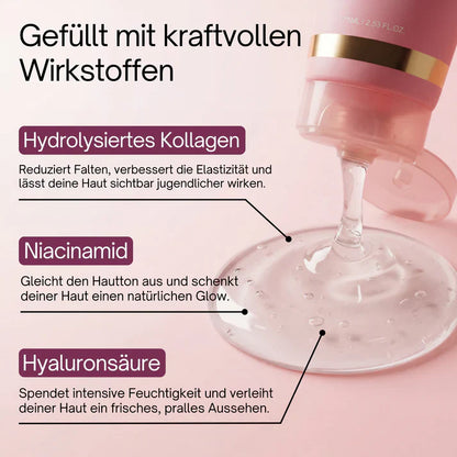 Kollagen-Maske für erschlaffte Halshaut